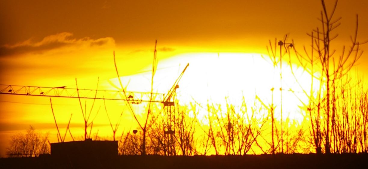 Blick aus dem Fenster