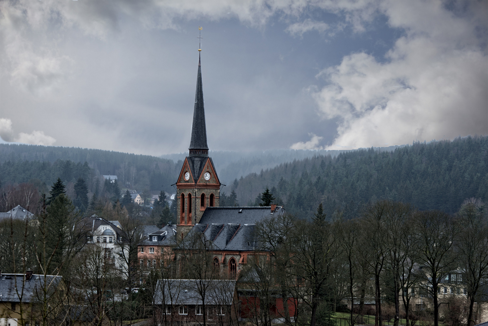 Blick aus dem Fenster