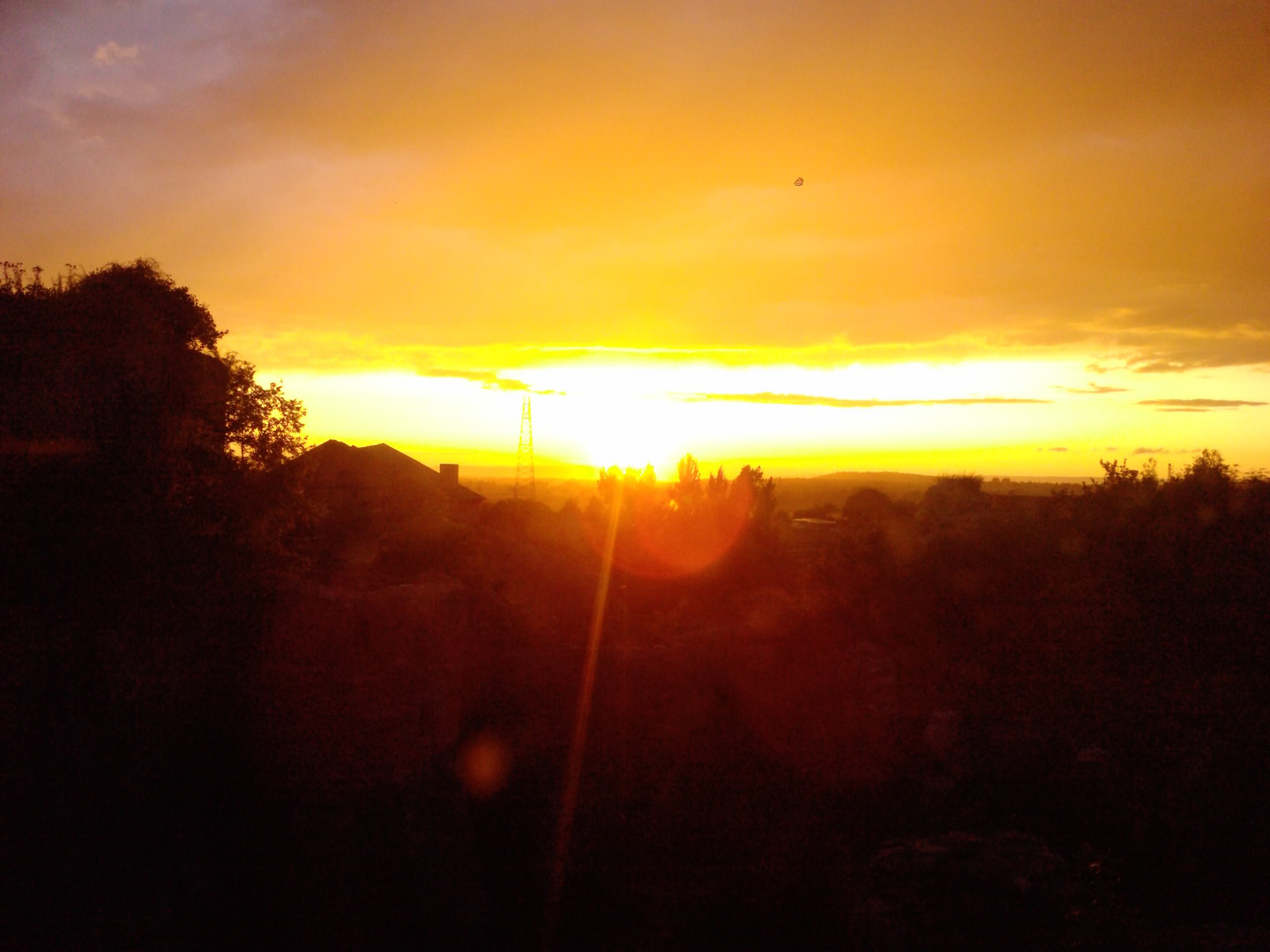 Blick aus dem Fenster von Burg Wendelstein