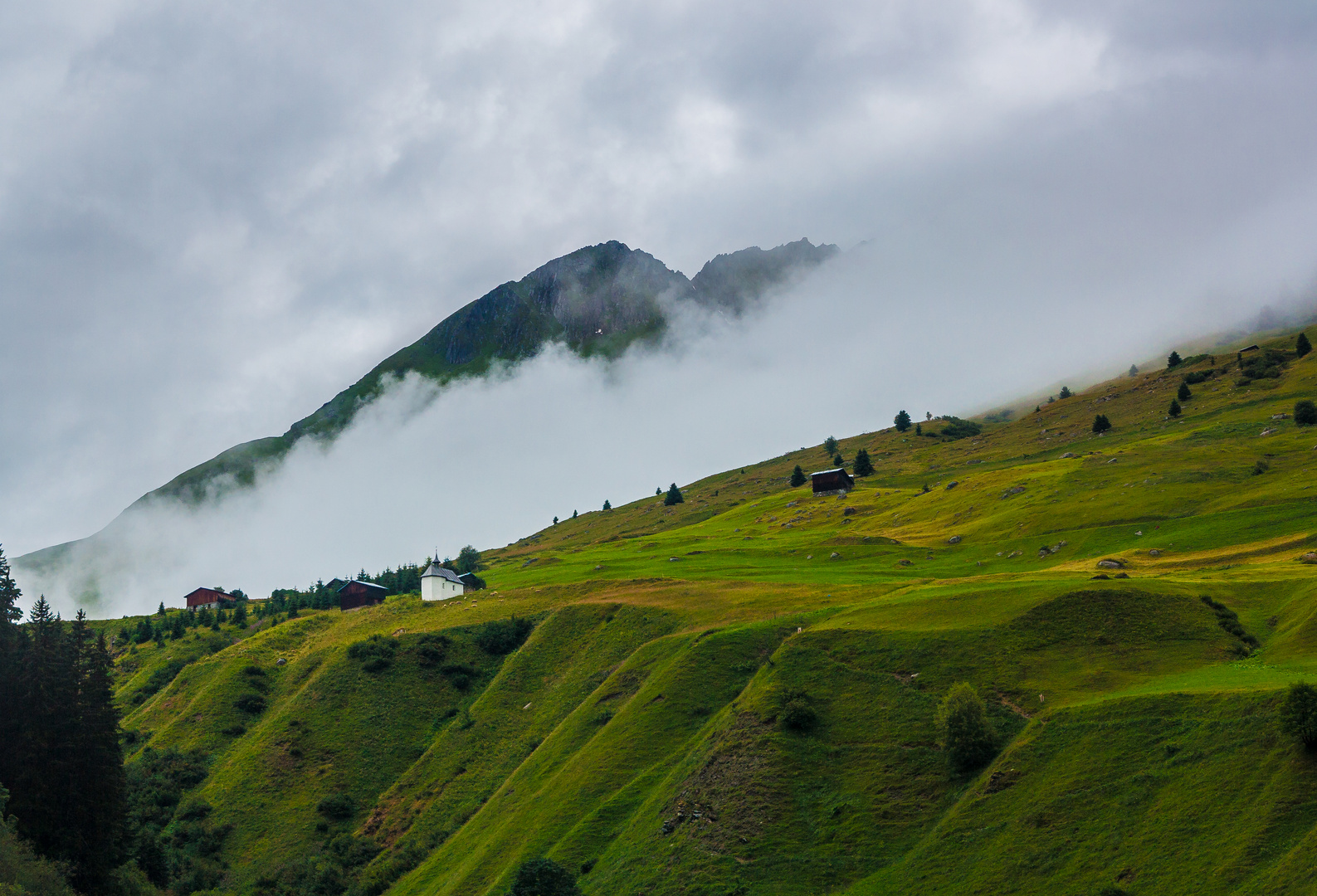 Blick aus dem Glacier-Express