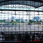 Blick aus dem Hauptbahnhof