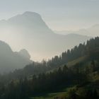 Blick aus dem Kaisertal bei Kufstein auf den Pendling