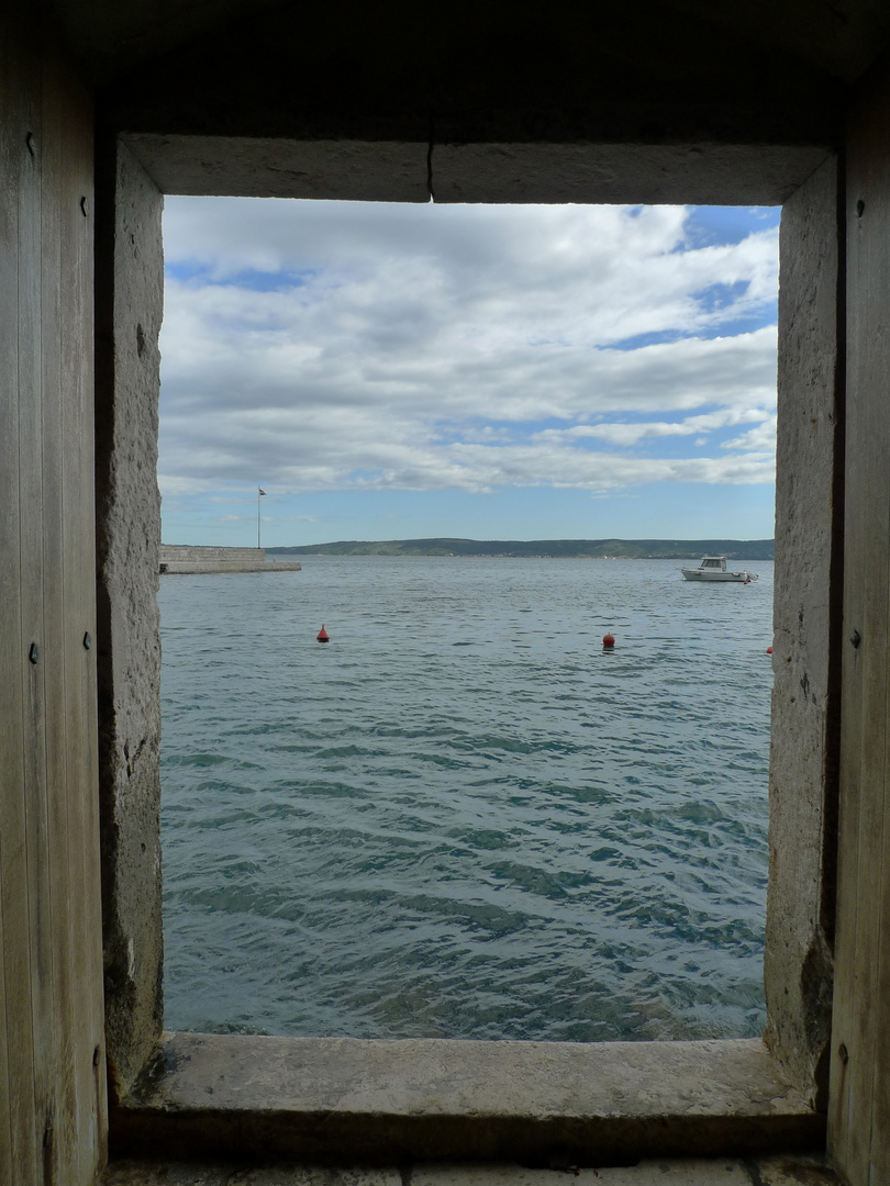 Blick aus dem Kastel Luksic