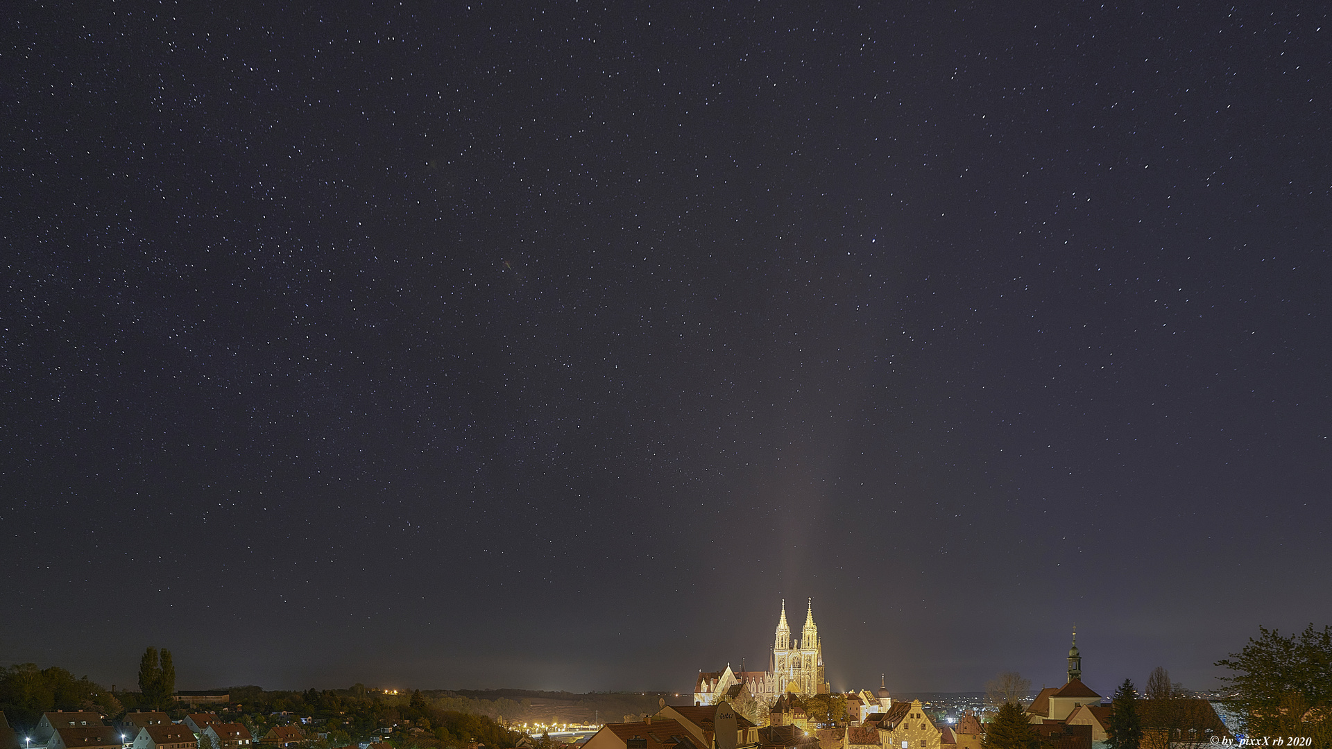 Blick aus dem Küchenfenster