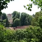 Blick aus dem Kurpark auf Tecklenburg.