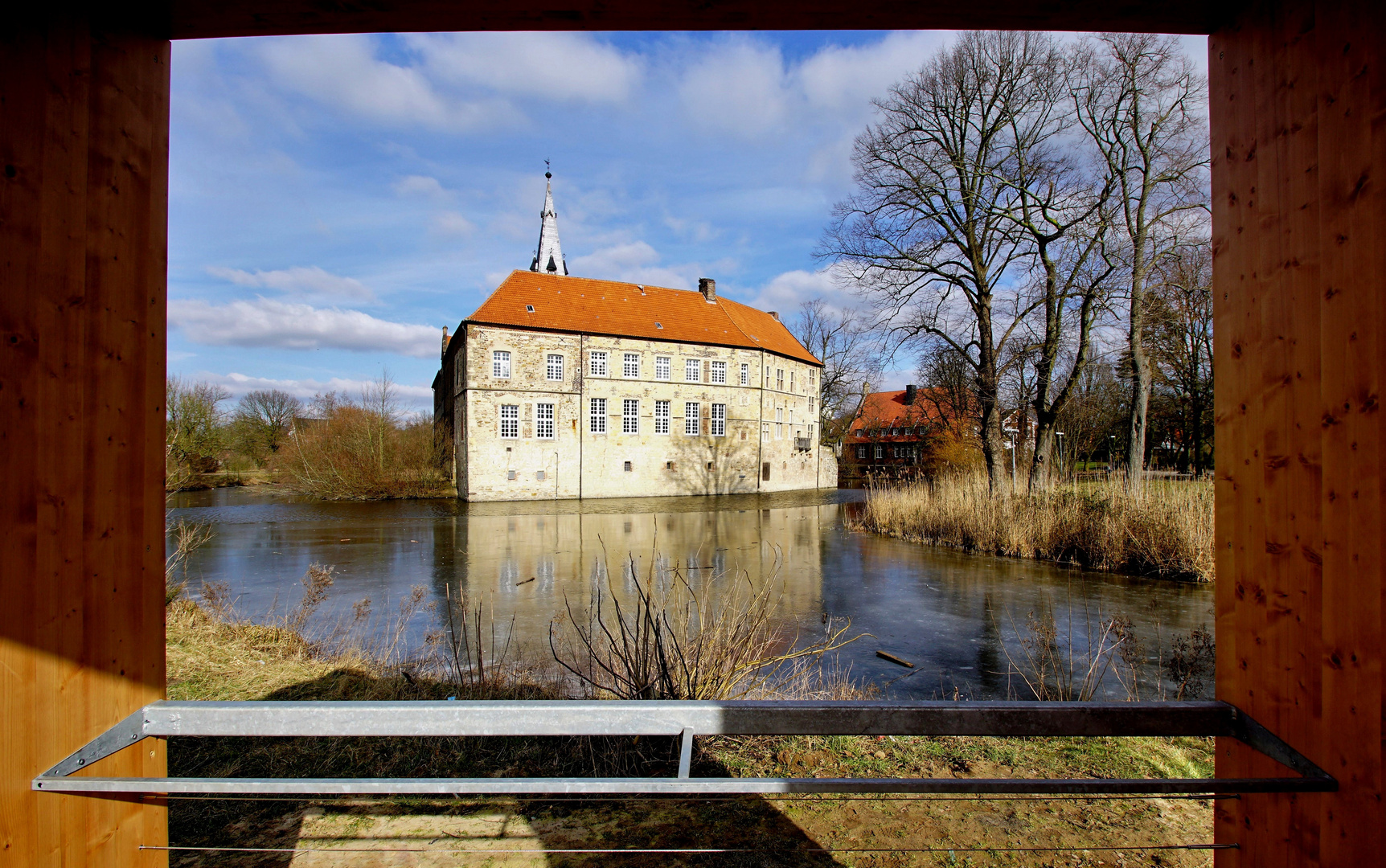 Blick aus dem "Landschaftsfenster"...