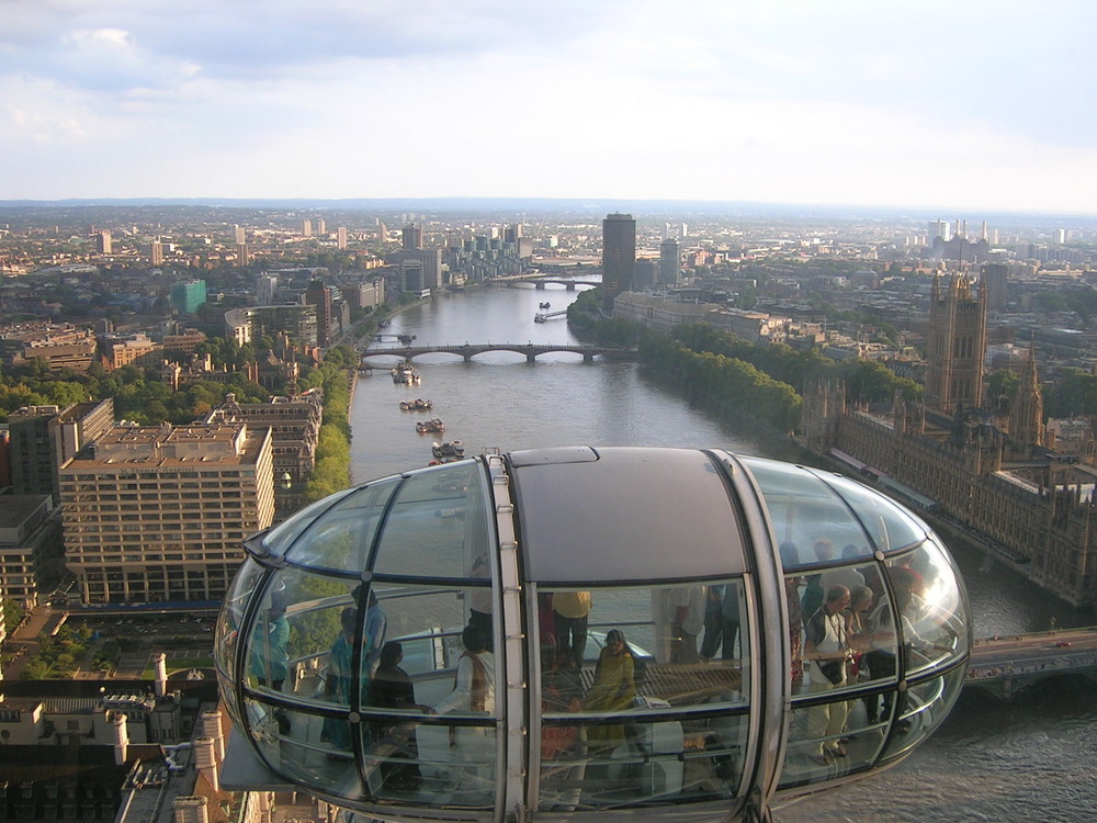 Blick aus dem London Eye