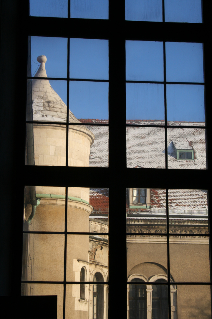 Blick aus dem Nationalmuseum