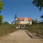 Blick aus dem Park