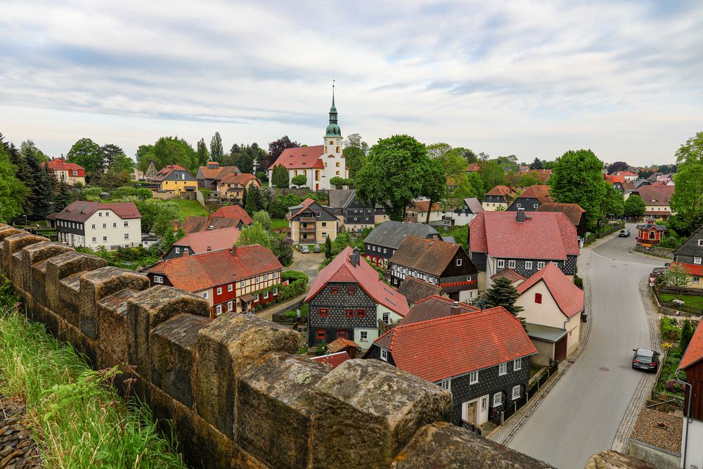 Blick aus dem Personenwagen