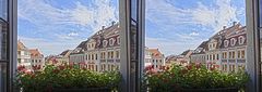 Blick aus dem Rathaus (3D)