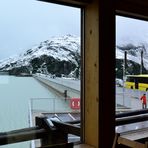 Blick aus dem Restaurant "Silvrettasee"…