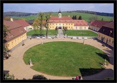 Blick aus dem Schloß RAMMENAU