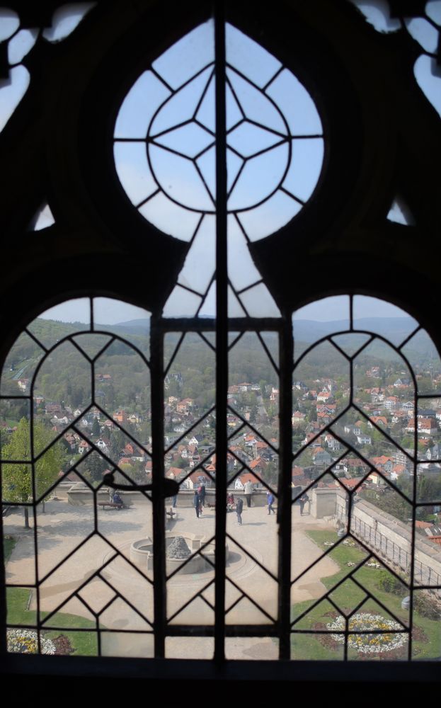 Blick aus dem Schloss Wernigerode