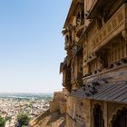 Blick aus dem Stadtpalast auf die Umgebung von Jaisalmer