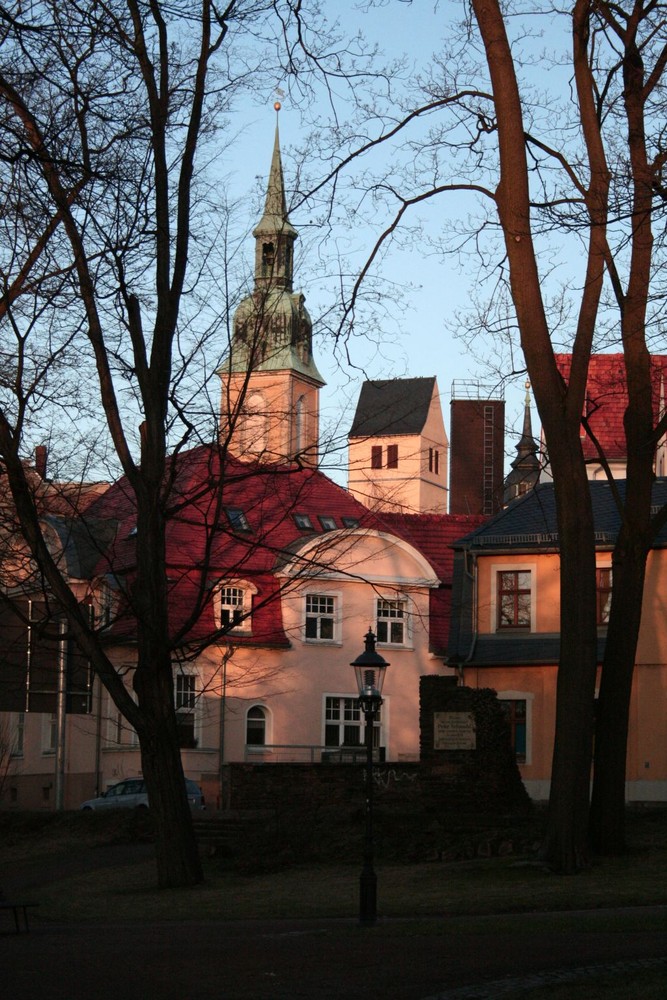 Blick aus dem Stadtpark