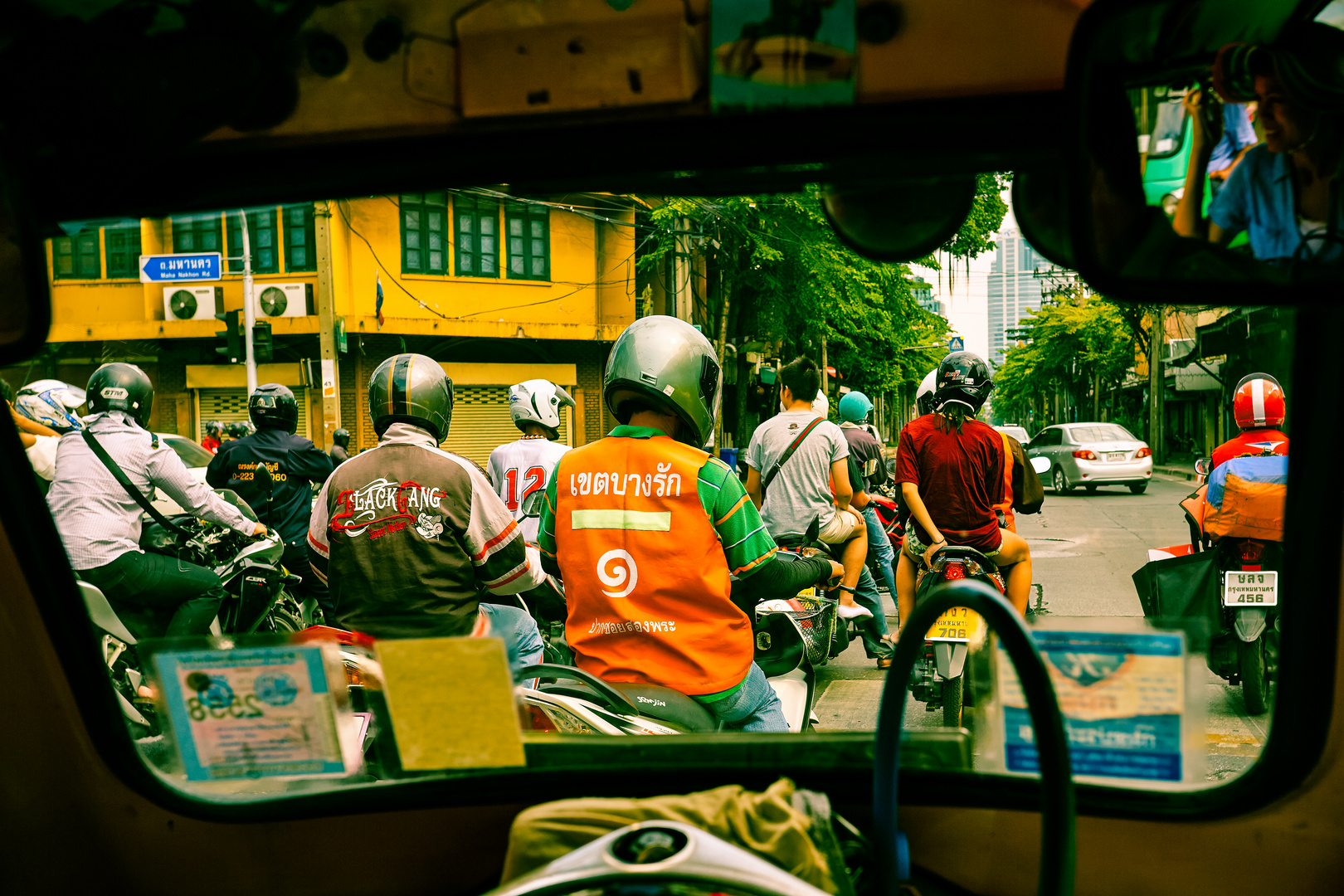 Blick aus dem Tuk Tuk