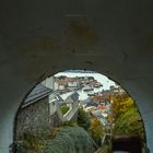 Blick aus dem Tunnel....