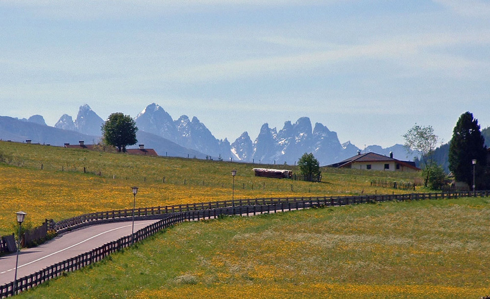 Blick aus dem Valser Tal Südtirol