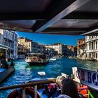 Blick aus dem Vaporetto auf den Canale Grande