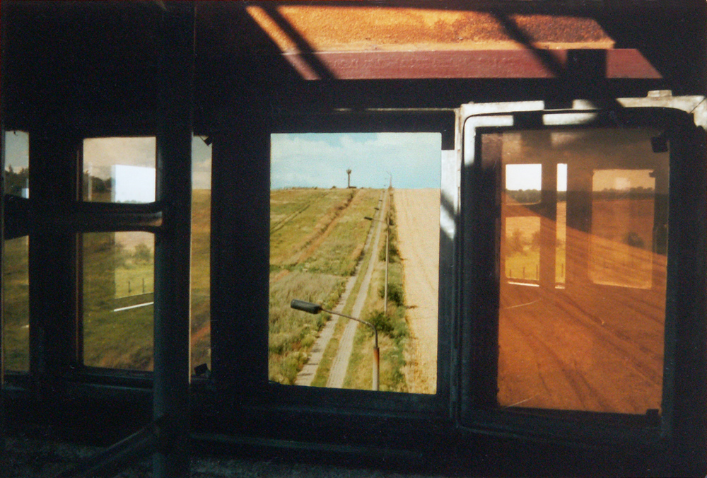 Blick aus dem Wachturm 1990