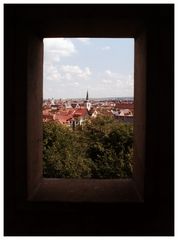 Blick aus dem Wachturm