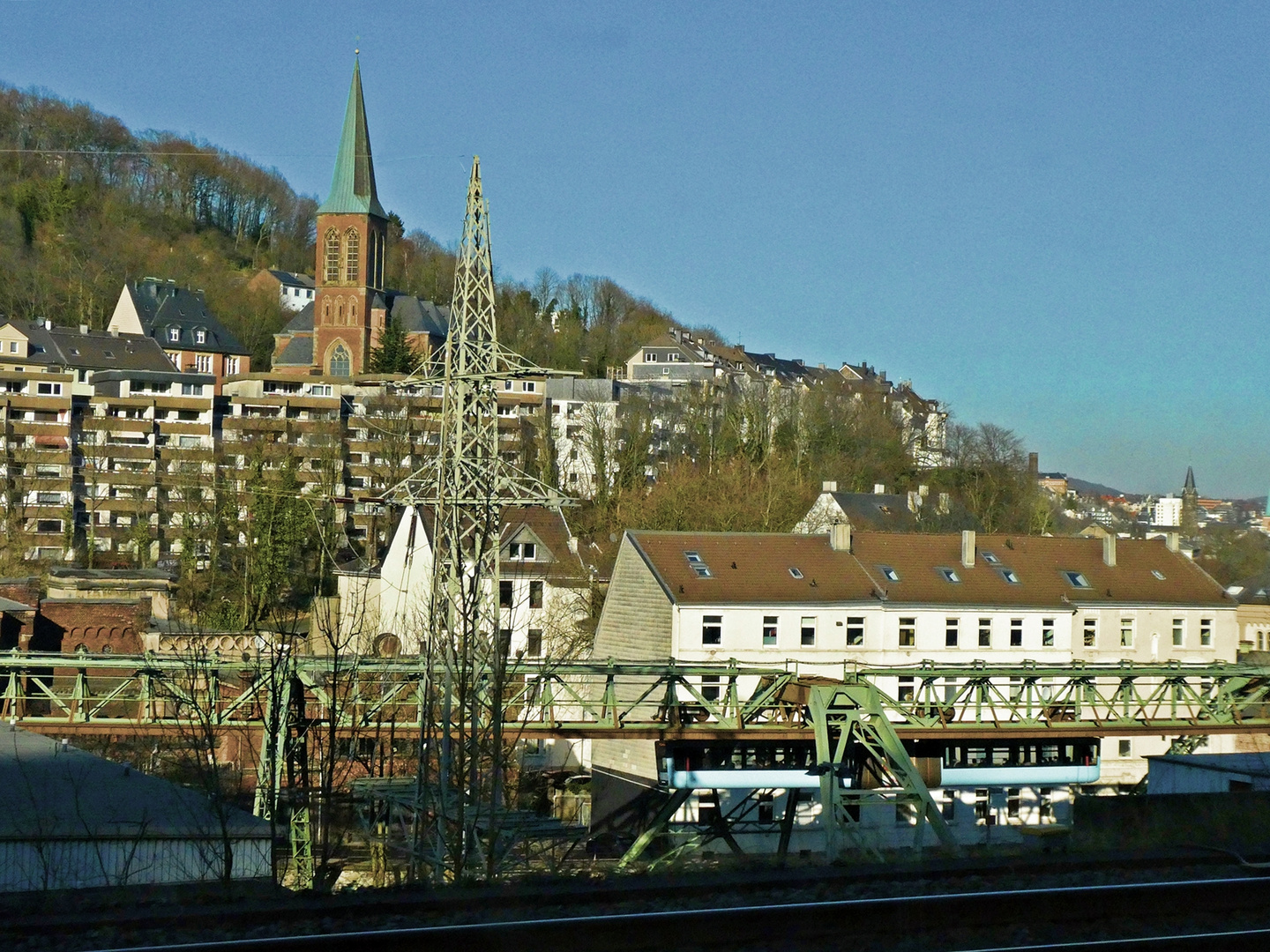 Blick aus dem Zugfenster