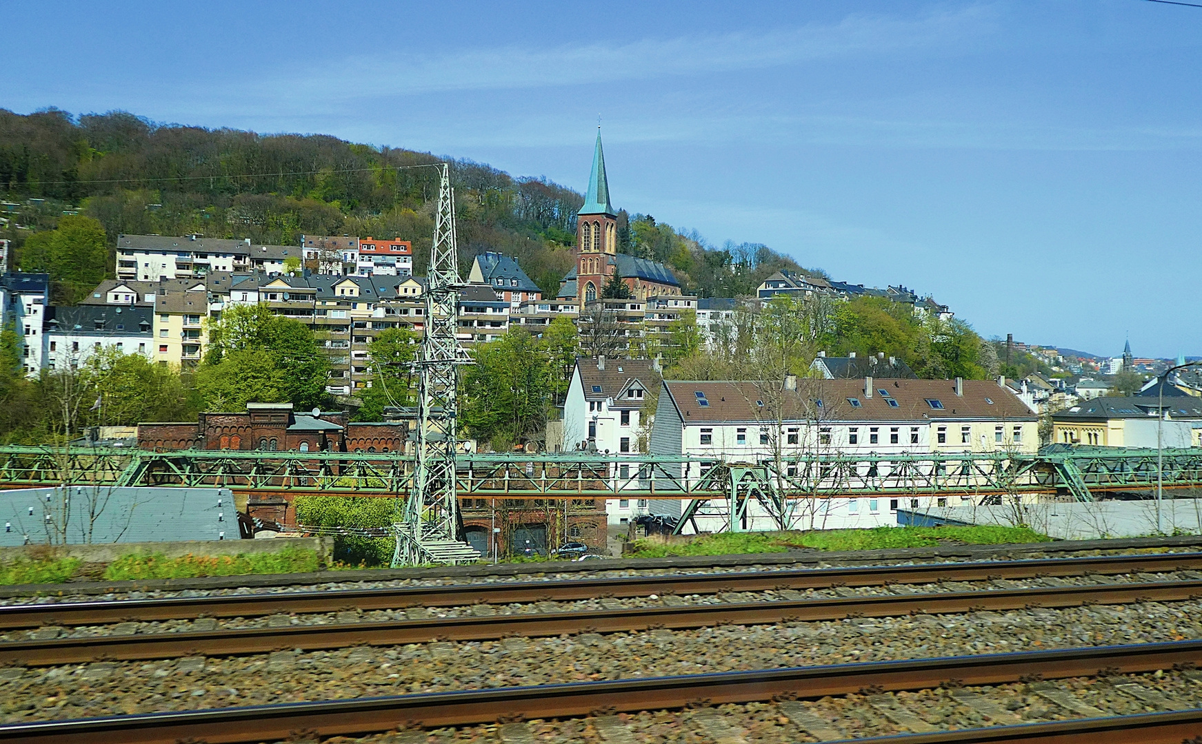 Blick aus dem Zugfenster 