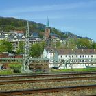 Blick aus dem Zugfenster 