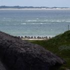 Blick aus den Dünen bei Hörnum Richtung Amrum