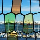 Blick aus den Fenstern der Harpa