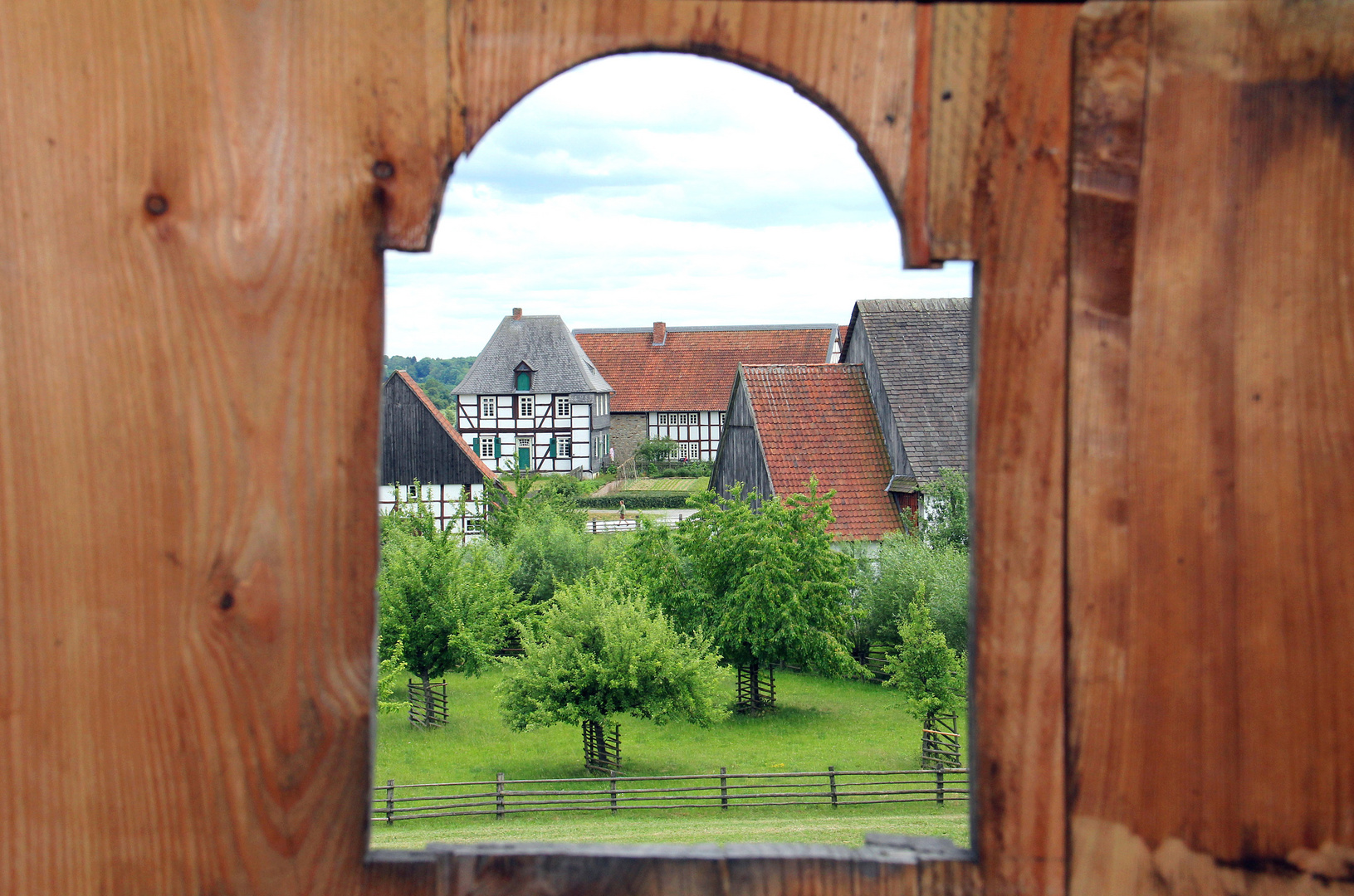 Blick aus der alten Mühle