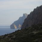 Blick aus der Cala Boquer