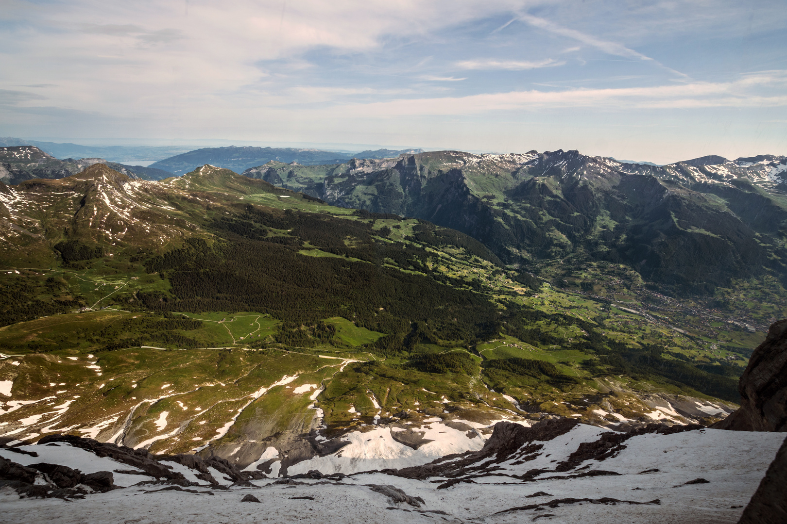 Blick aus der Eigernordwand