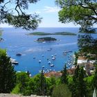 Blick aus der Festung Spanjola, Insel Hvar