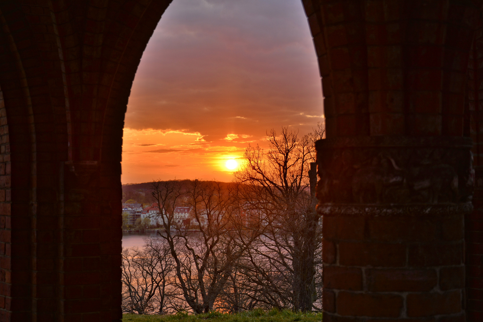 Blick aus der Gerichtslaube