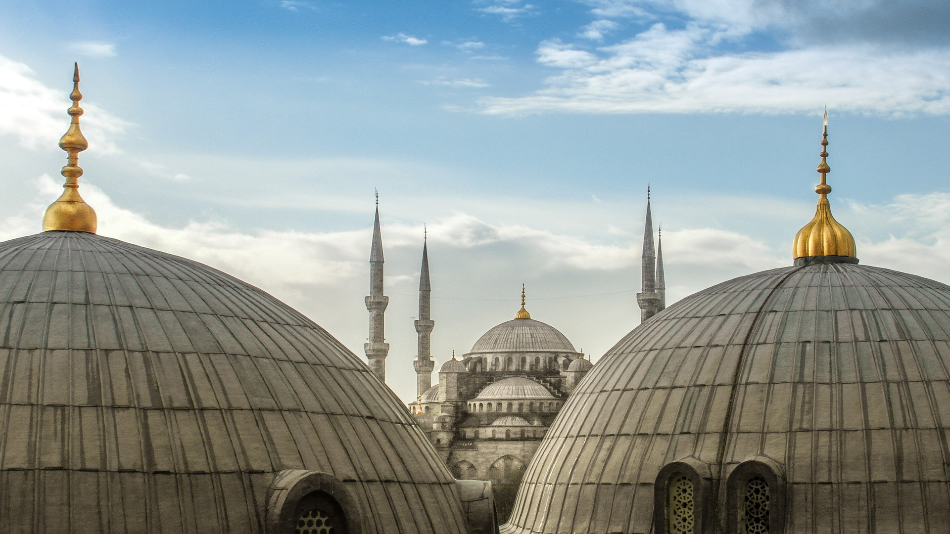 Blick aus der Hagia Sophia