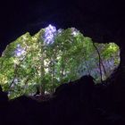 Blick aus der Höhle