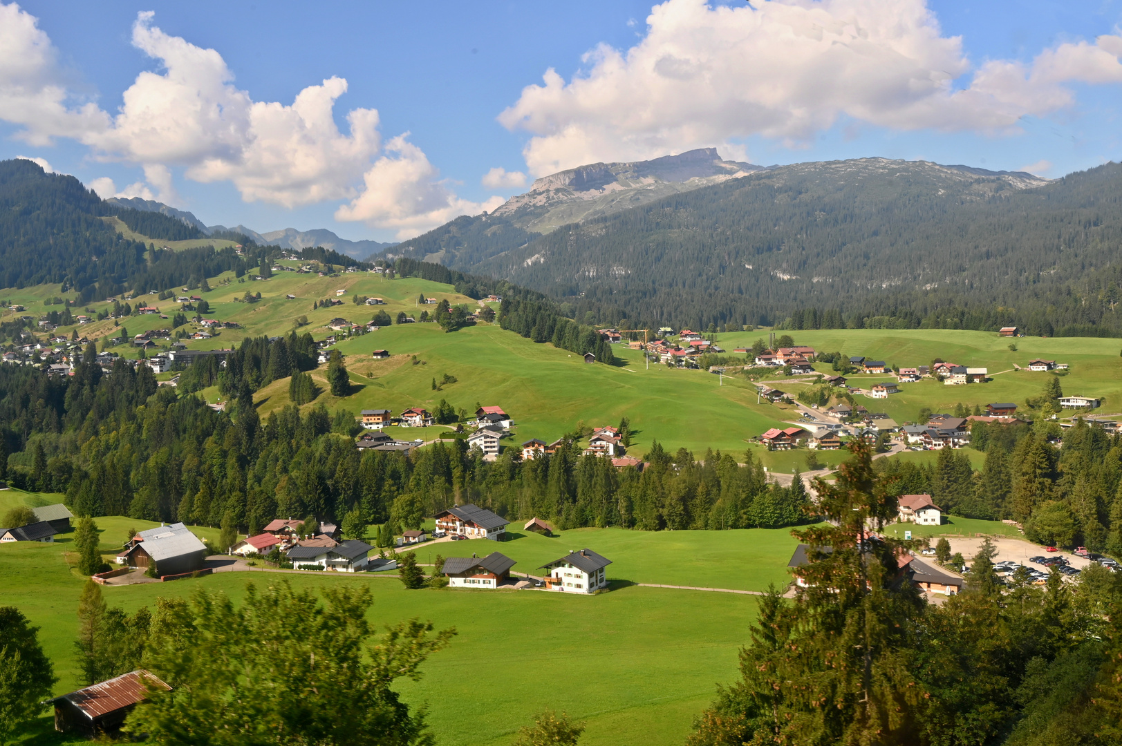 Blick aus der Kabinenbahn 