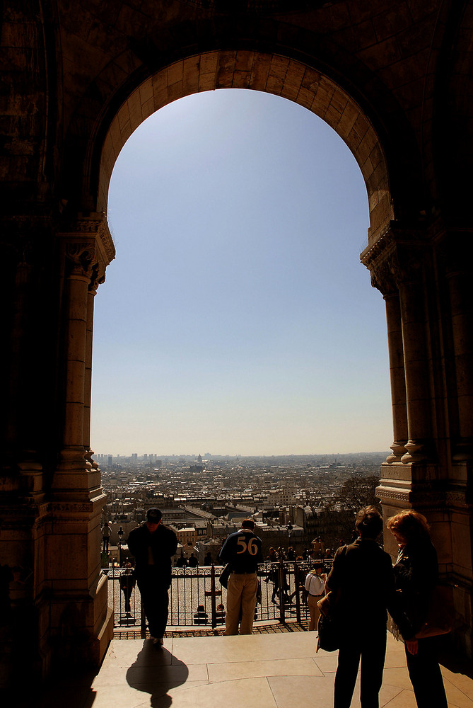 Blick aus der Sacré Coeur