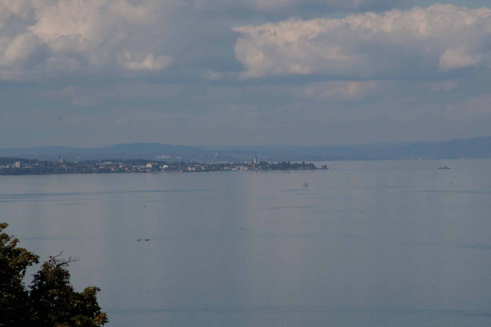 Blick aus der Schweiz auf den Bodensee