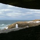 Blick aus einem Bunker am Bulbjerg