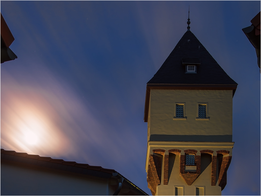 Blick aus einer Seitenstraße