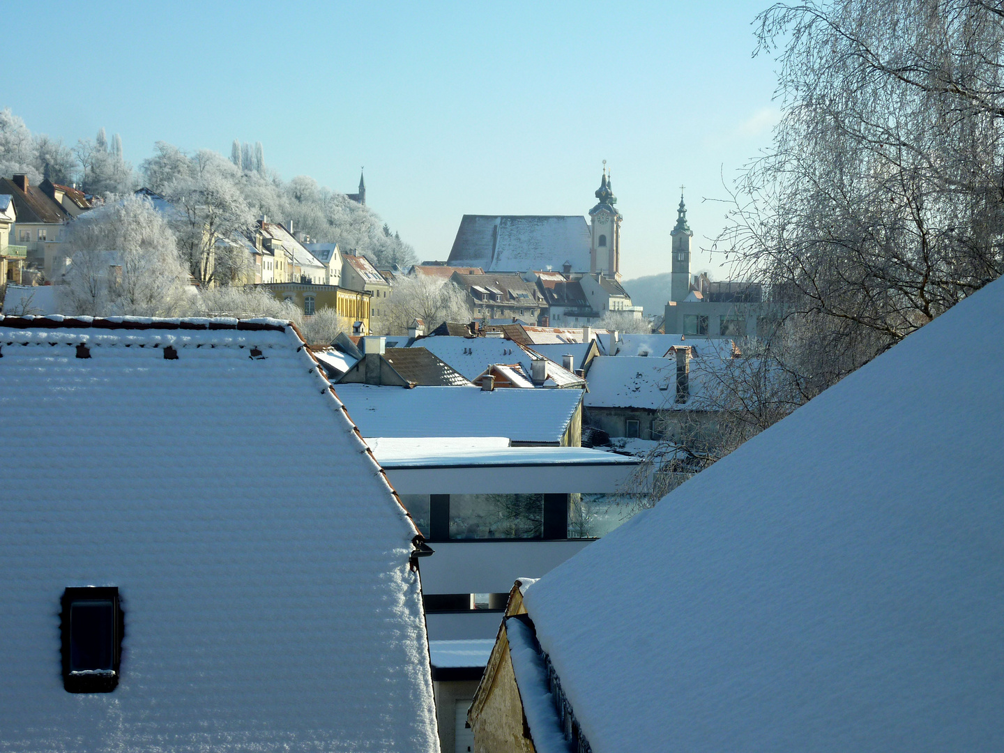 Blick aus Fenster - Michaelerkirche