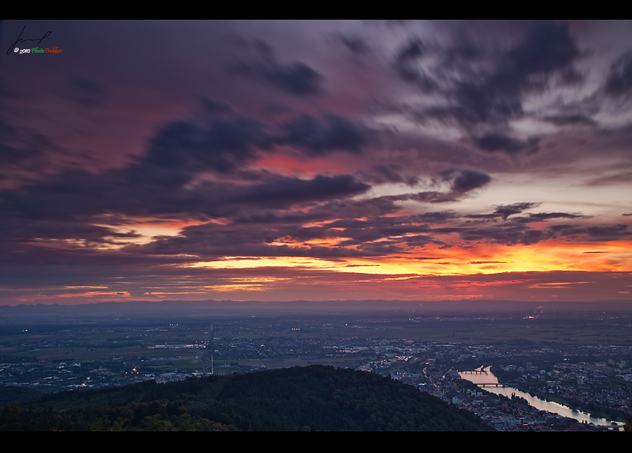 Blick aus Koenigstuhl