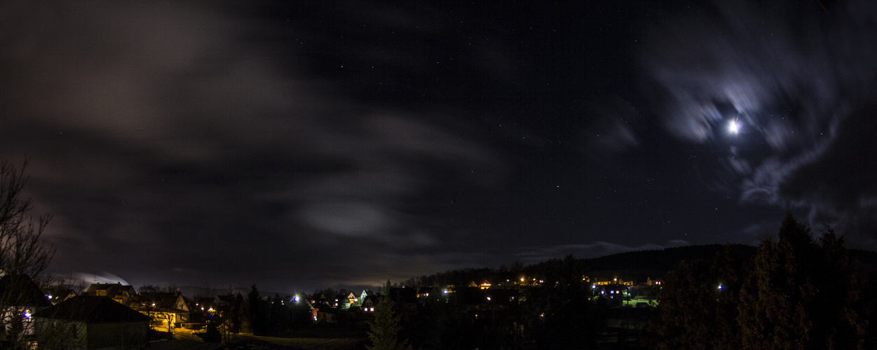 ... Blick aus mein Fenster.