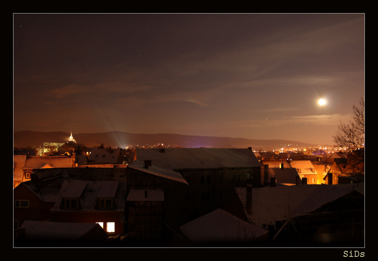 Blick aus meinem Dachfenster