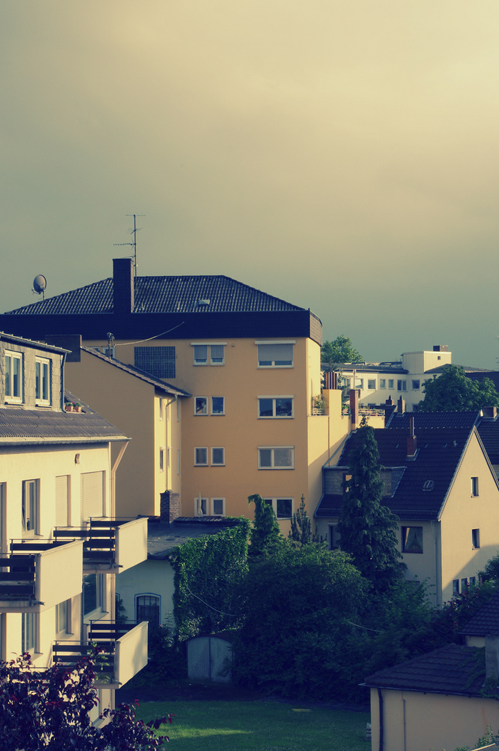 Blick aus meinem Fenster...