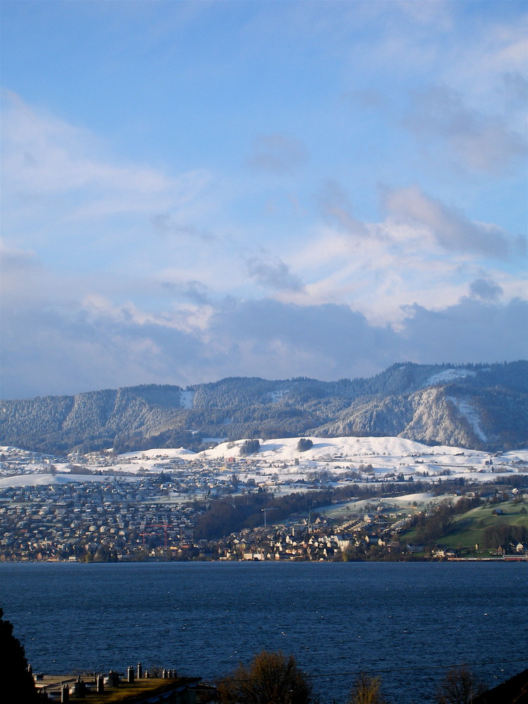 Blick aus meinem Fenster heute morgen