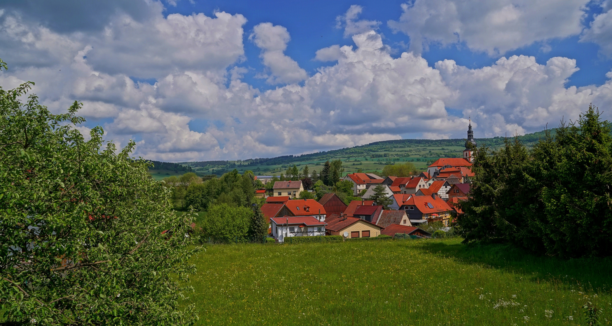 Blick aus meinem Fenster (vista de mi habitación)